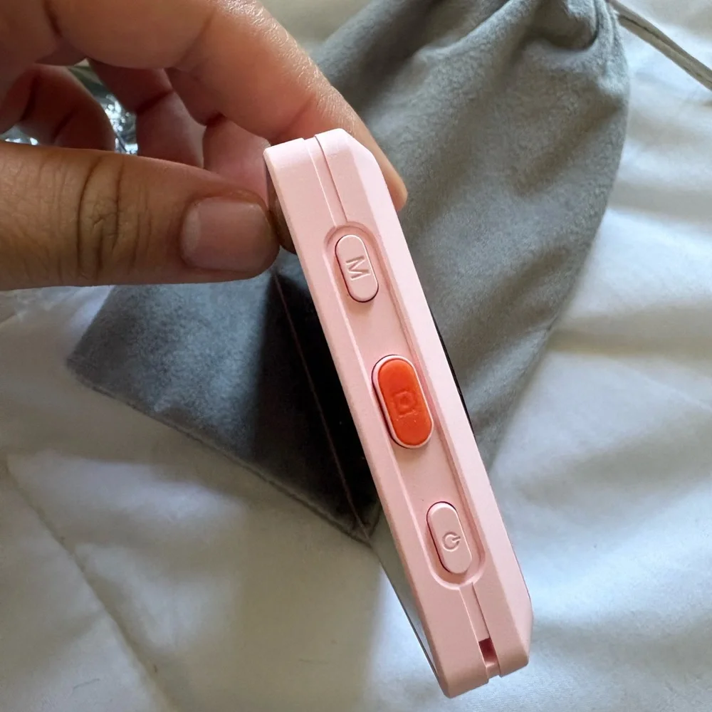 PH02 Max-NMW Magnetic Phone Vlog Selfie Screen - Pink and Black